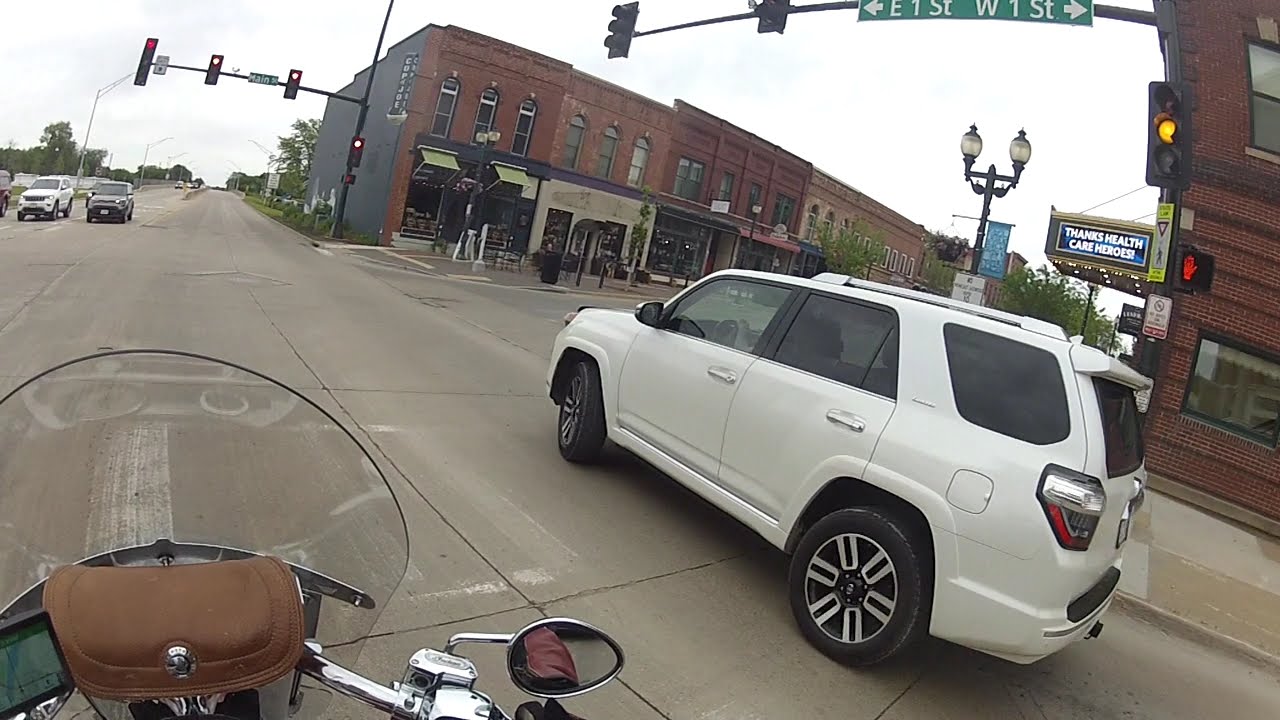 Cedar Falls to Waterloo Iowa motorcycle trip
