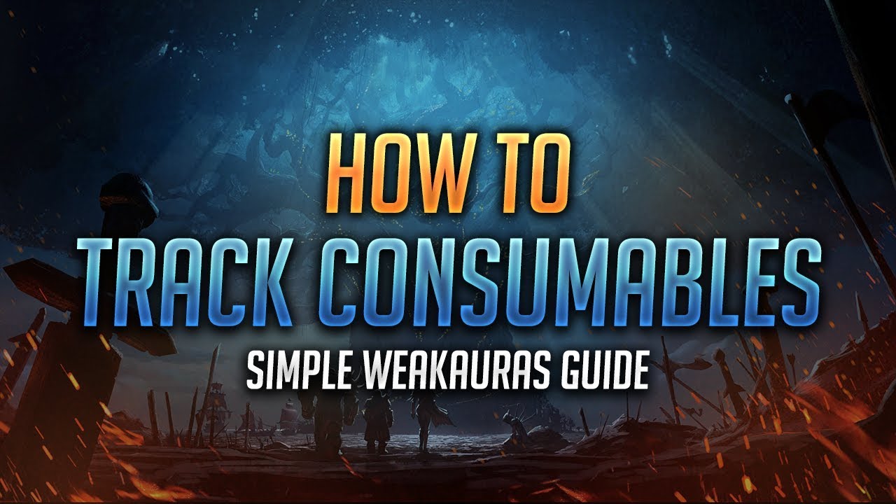 Learn WeakAuras - How to Track Consumables with WeakAuras - World of Warcraft: Battle for Azeroth
