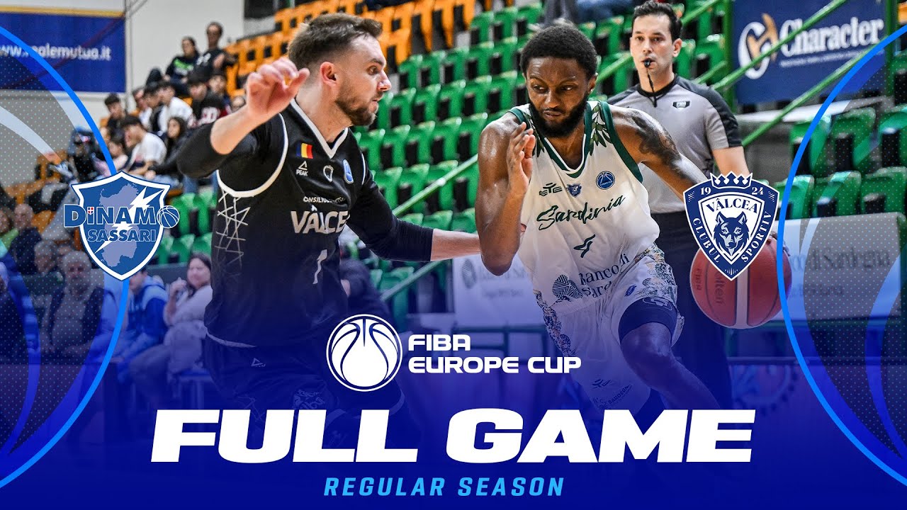 Regular Season | Dinamo BDS Sassari v CS Valcea 1924 | Full Basketball Game | FIBA Europe Cup 2026