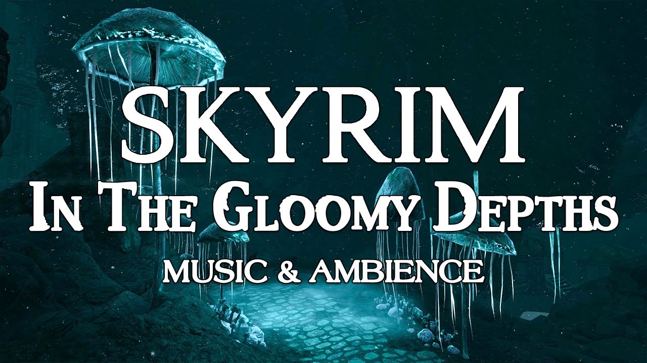 In The Gloomy Depths Of The Ocean | Immersive The Elder Scrolls: Skyrim Music & Ambience