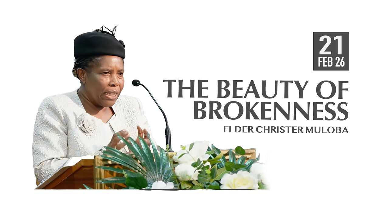 February 21th 2026 - Elder Christer Muloba - The Beauty Of Brokenness  - Greenwich SDA LIVESTREAM
