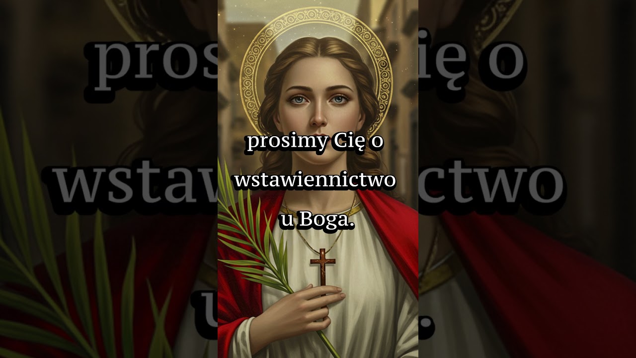 Modlitwa o wstawiennictwo w chorobie piersi święta Agata.  #modlitwa #życie #rakpiersi