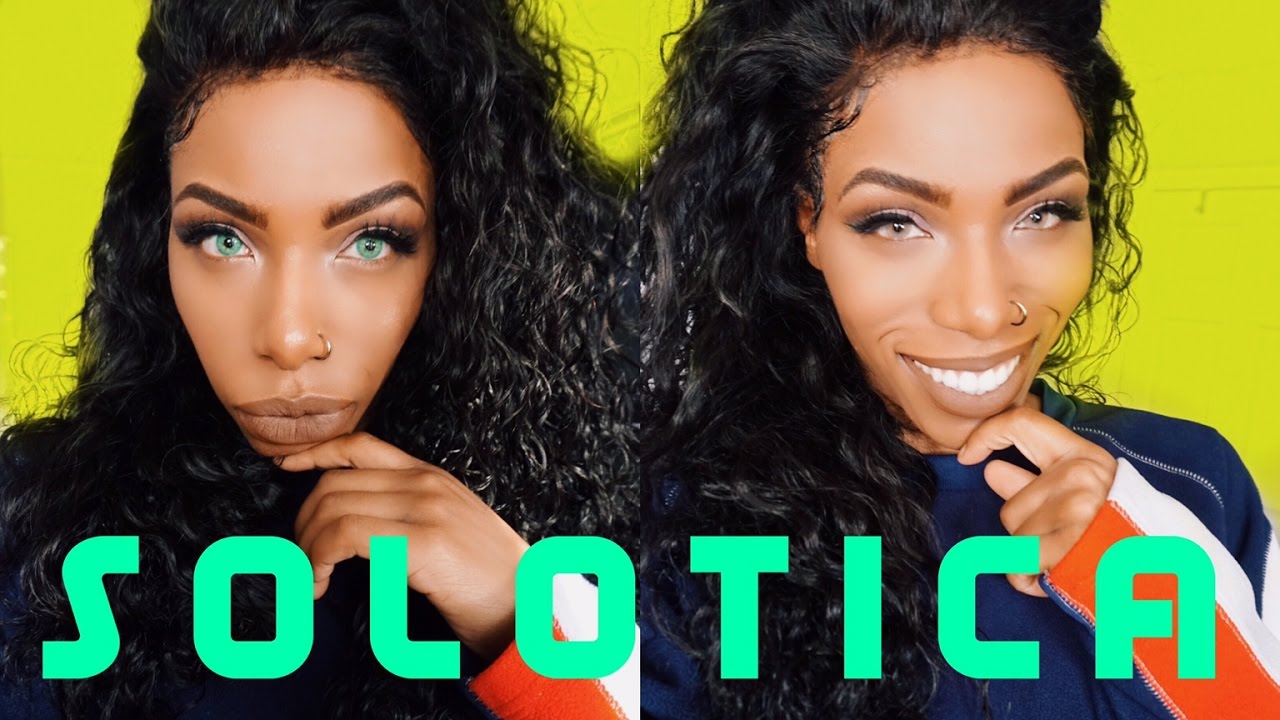 MY FAVORITE CONTACT LENSES! 2017 SOLOTICA NEW OPACITY Dark skin Dark eyes