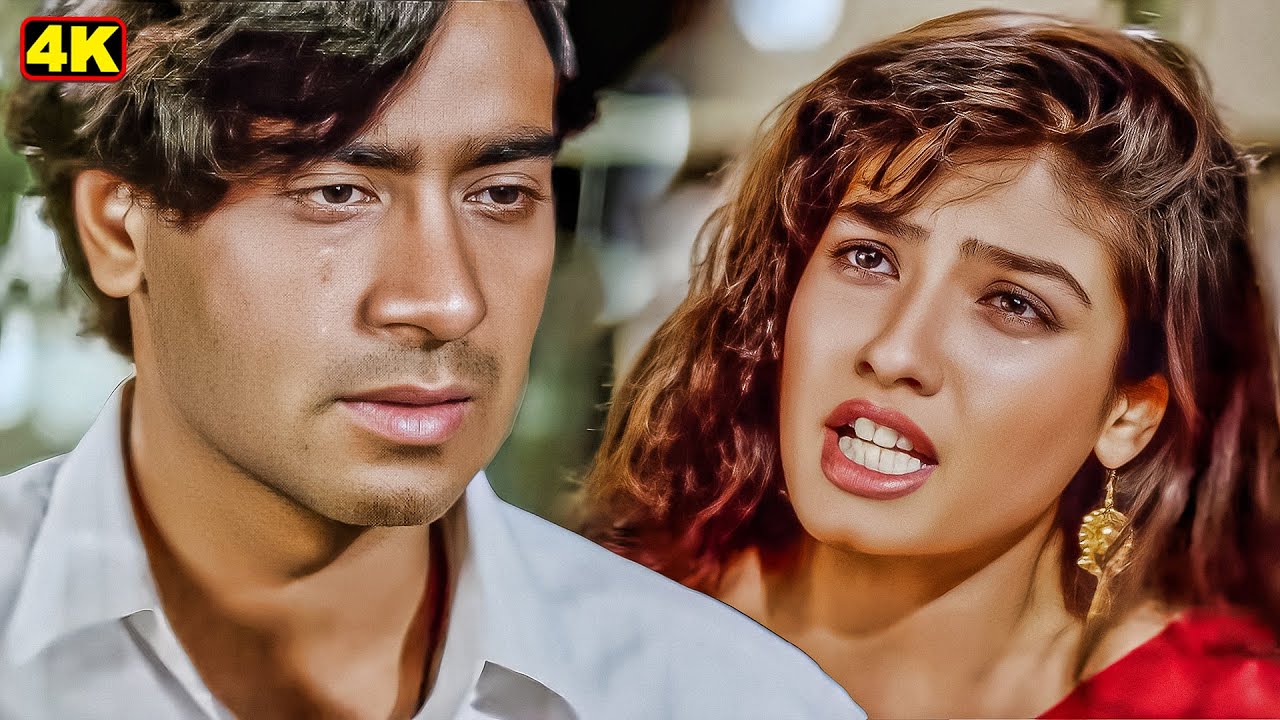 एक औरत की गलती की सजा तमाम औरत को देना चाहते हो | Ajay Devgn, Raveena Tandon Emotional Movie Scene
