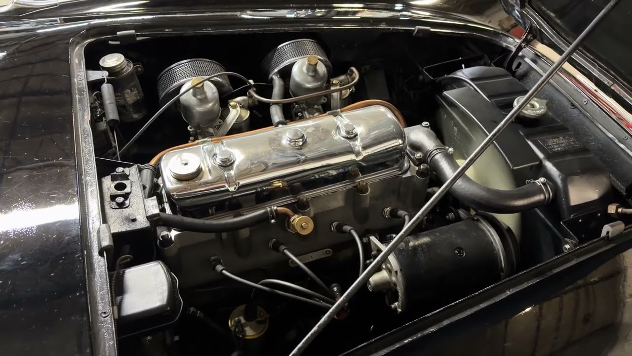 1954 Austin Healey 100 BN1 Cold Start 