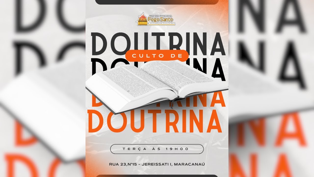 17/03/26 | Culto de Doutrina  | Fogo Santo