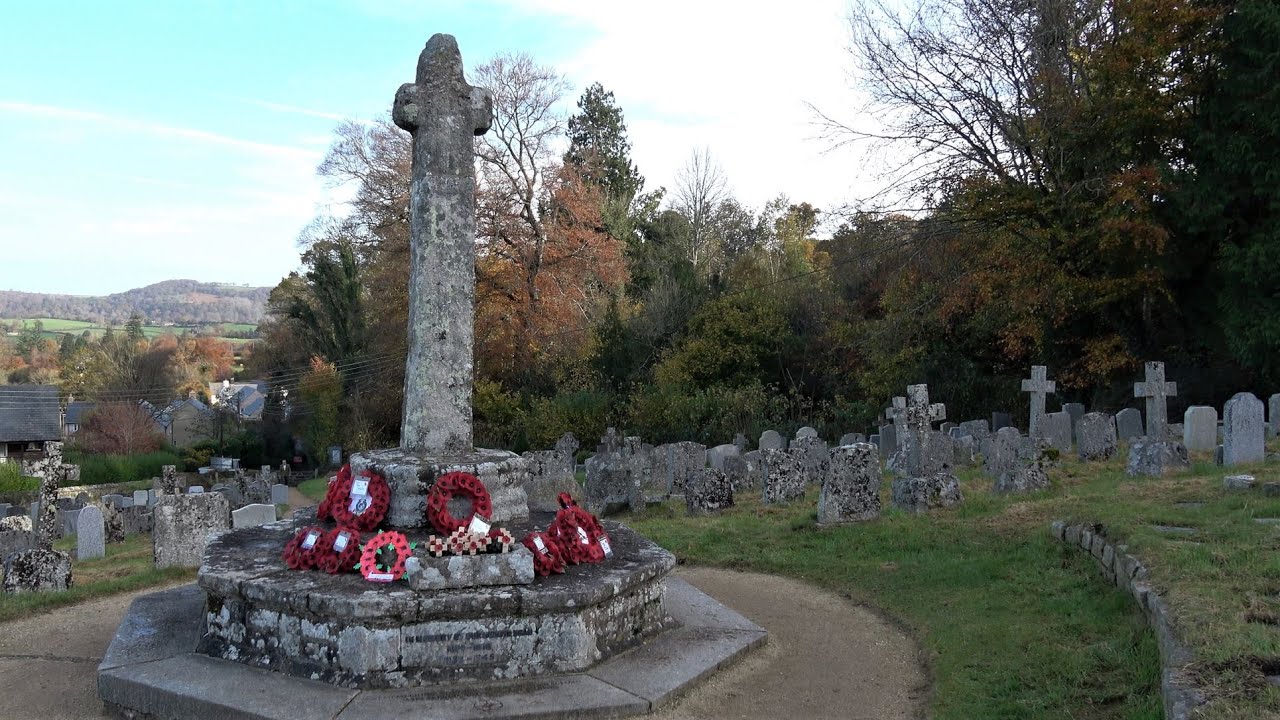 Chagford Churchyard (St. Michael's), Devon, UK. On the edge of Dartmoor.