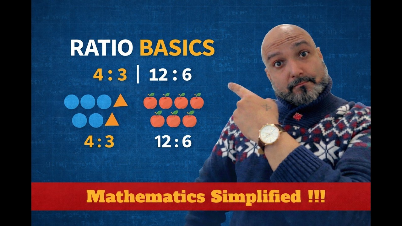 Ep36 - Ratio Introduction - Math Beyond Borders 🧮#MBB #math