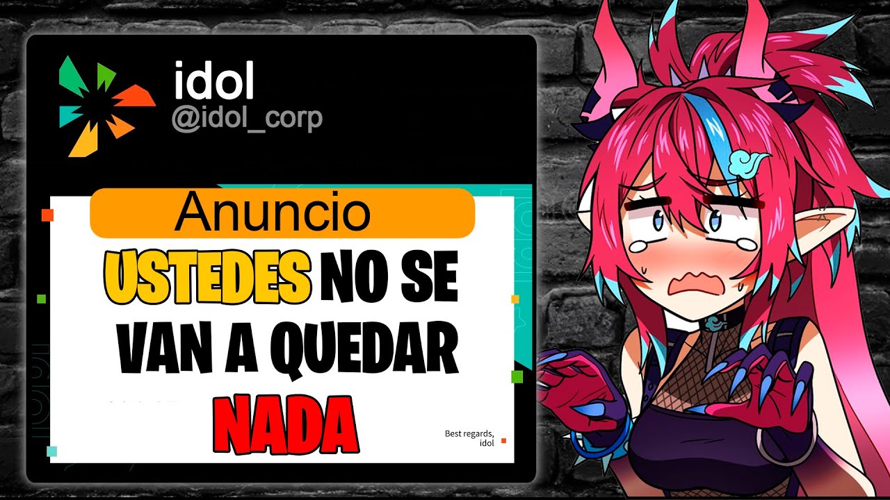 IDOL CORP NO LE DEJA NADA A SUS VTUBERS GRADUADAS