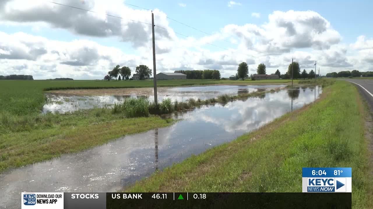 High rain totals affect lakes, crops