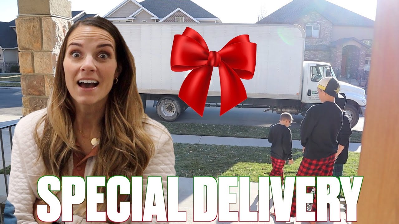 MOM'S BIGGEST CHRISTMAS GIFT CAME EARLY AND SHE WALKED IN ON DAD'S SURPRISE