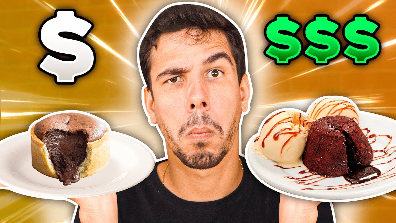 Do Mais Caro ao Mais Barato (Petit Gateau)