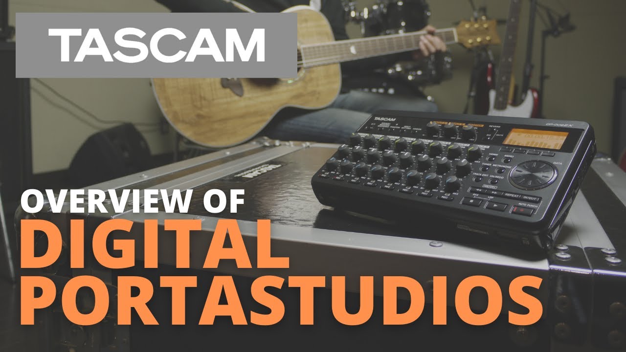 Портативные студии TASCAM и революция в домашней звукозаписи