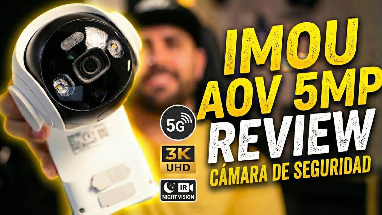 Una cámara pensada para lugares sin luz ni wifi: AOV PT 5MP | REVIEW Completa