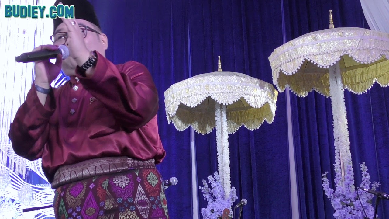 Bob Yusof Nyanyi PANTUN BUDI di Resepsi FATTZURA FAIRYTALE ROYALE PALACE