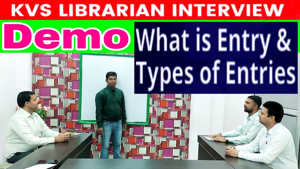 Librarian Demo in Hindi | Library entries l Kvs library science Demo class | PD Classes