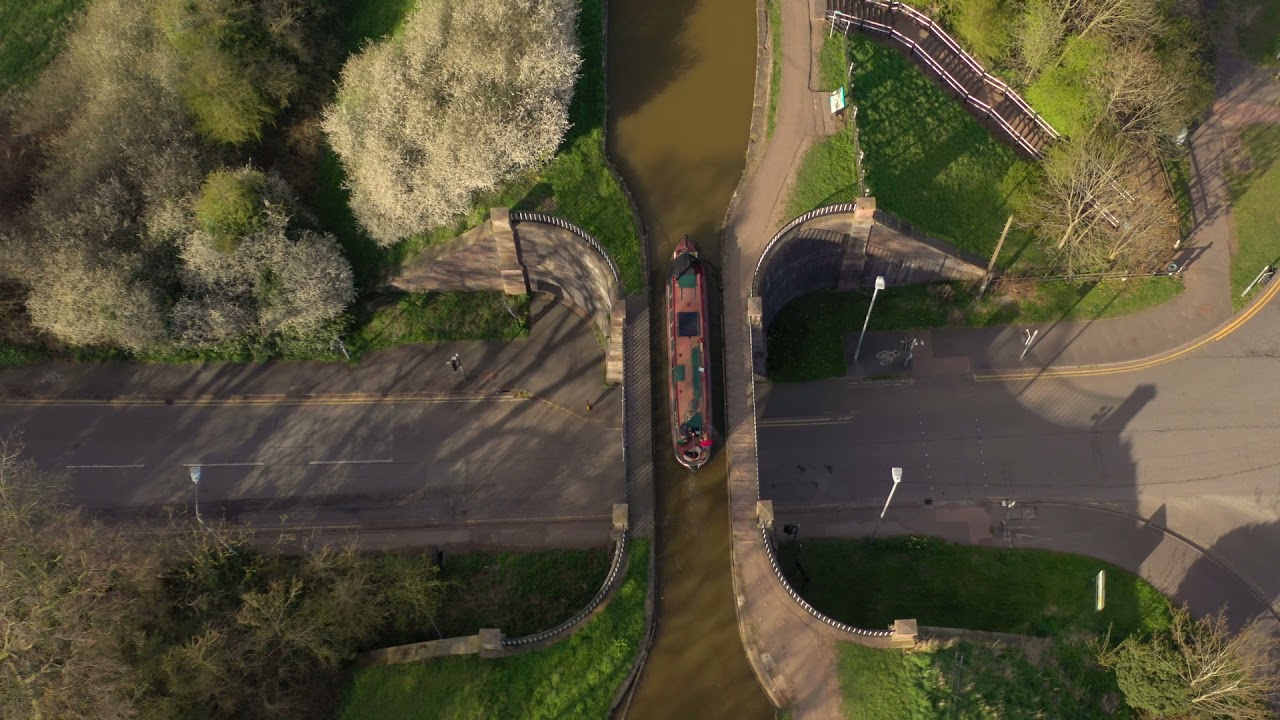 Nantwich. Cheshire. 4k drone footage by Paul Baker CAA registered commercial drone pilot.