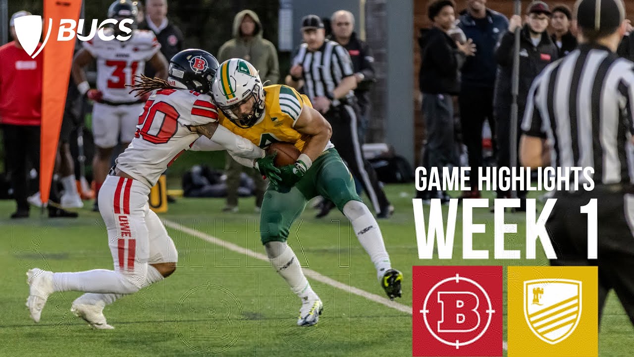 UWE Bullets vs University of Nottingham | American Football Highlights
