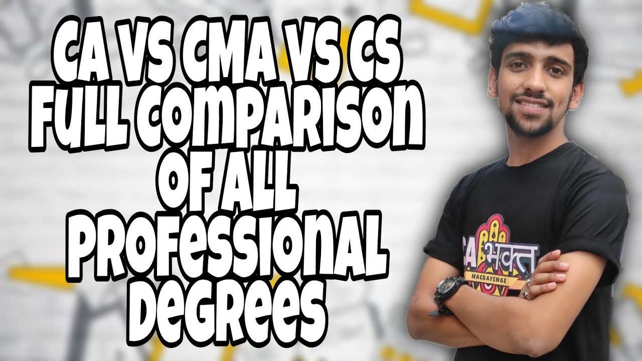 CA vs CMA vs CS | Detailed Comparison