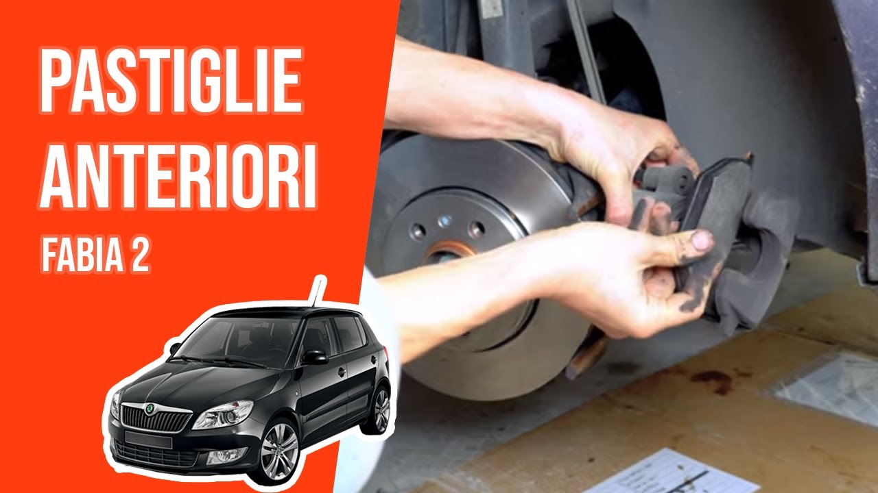 Cambio pastiglie anteriori Fabia 2 🚗