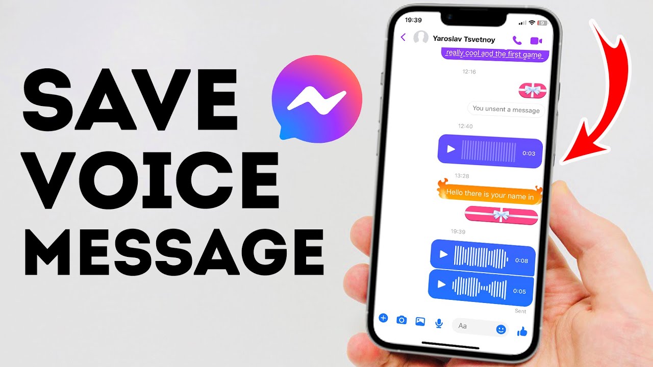 How To Save Voice Message From Messenger - Full Guide