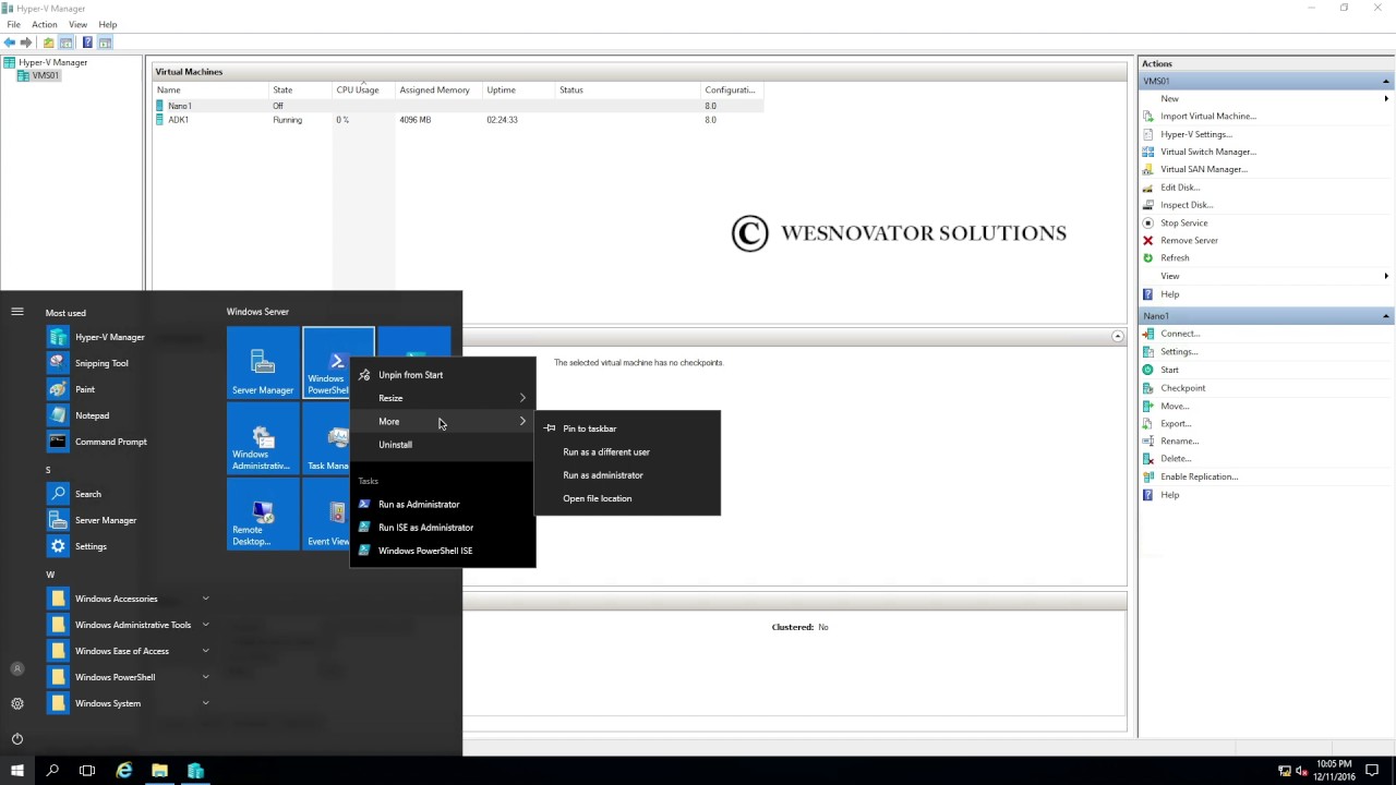 Enable Nested Virtualization