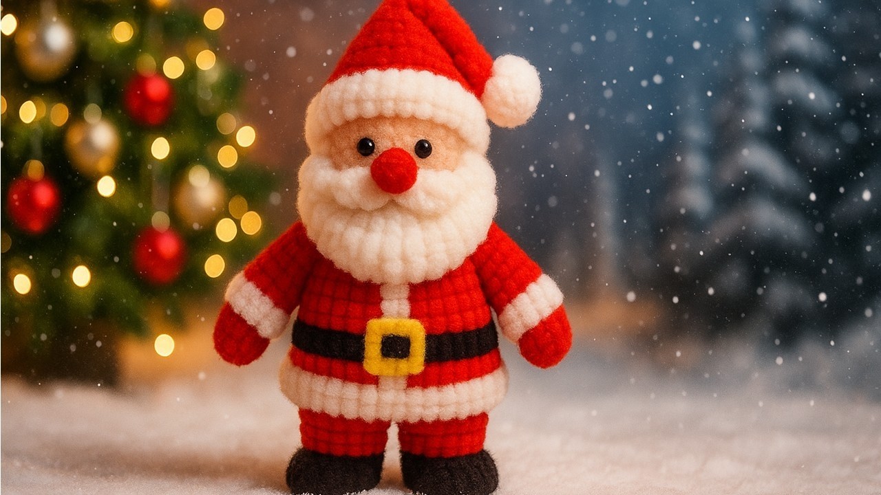 🎅 Дед Мороз своими руками из ершика для чистки труб | Простая идея рождественского украшения свои...
