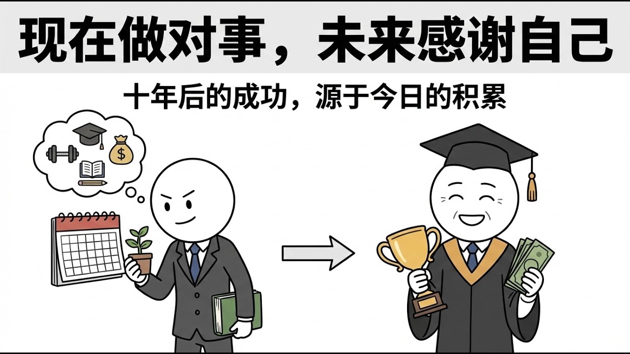 十年后的你，会感谢现在做对这些事