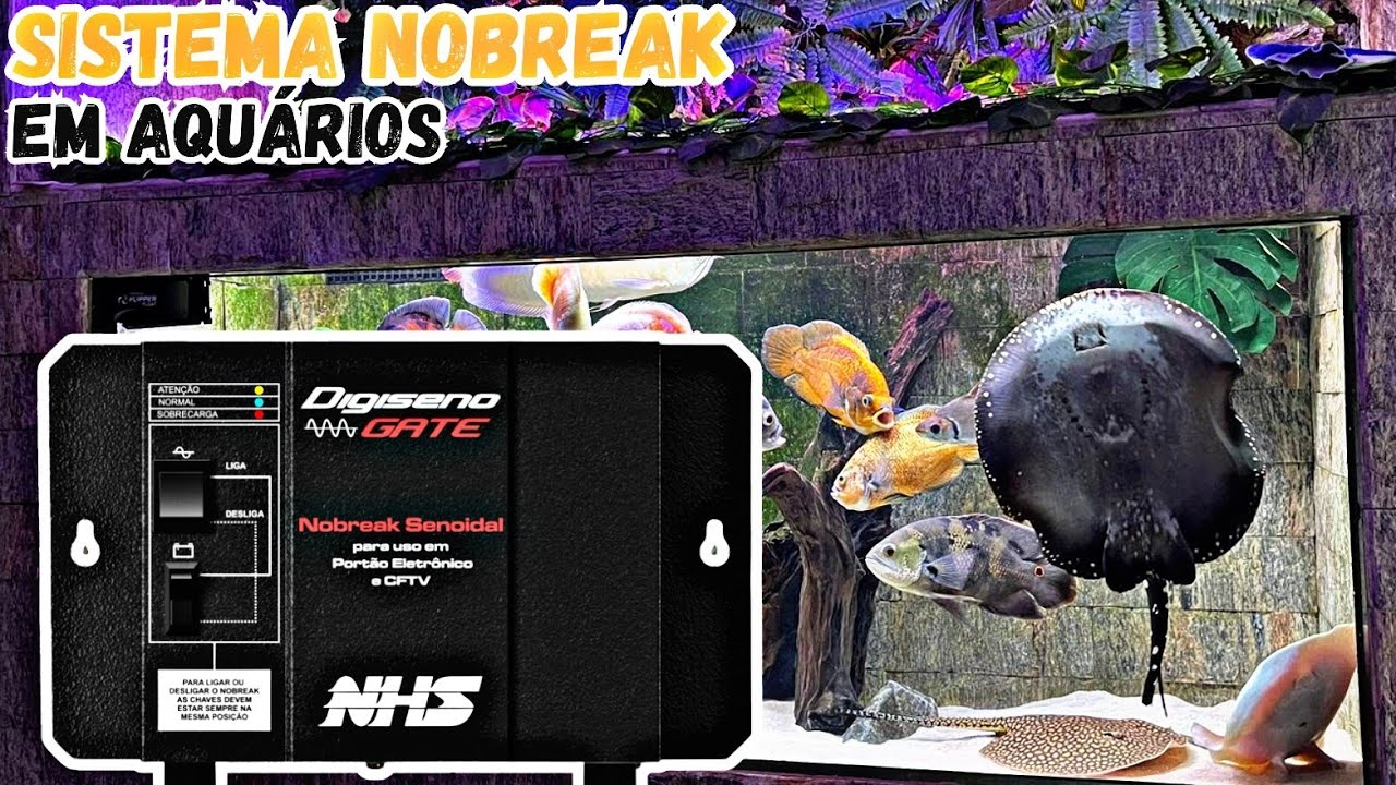 SISTEMA DE NOBREAK ANTI QUEDA DE PARA AQUÁRIOS