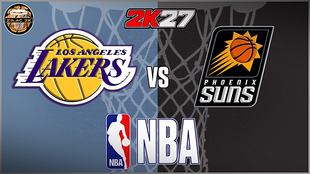 Lakers против Suns | Booker против Luka | Межсезонье NBA | Симуляция NBA 2K27