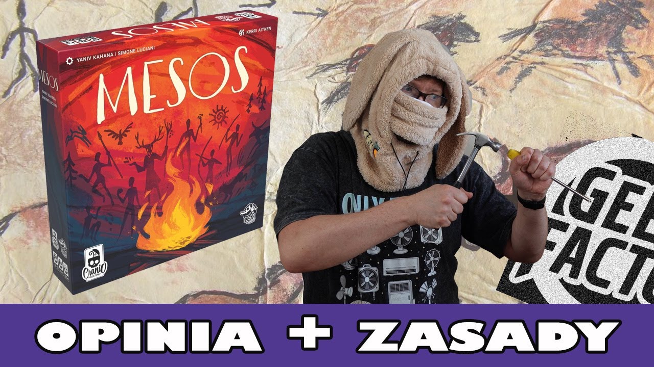 Jaki Artysta, Takie Malowidła Naskalne | MESOS | Zasady | Jak Grać | Recenzja | Opinia