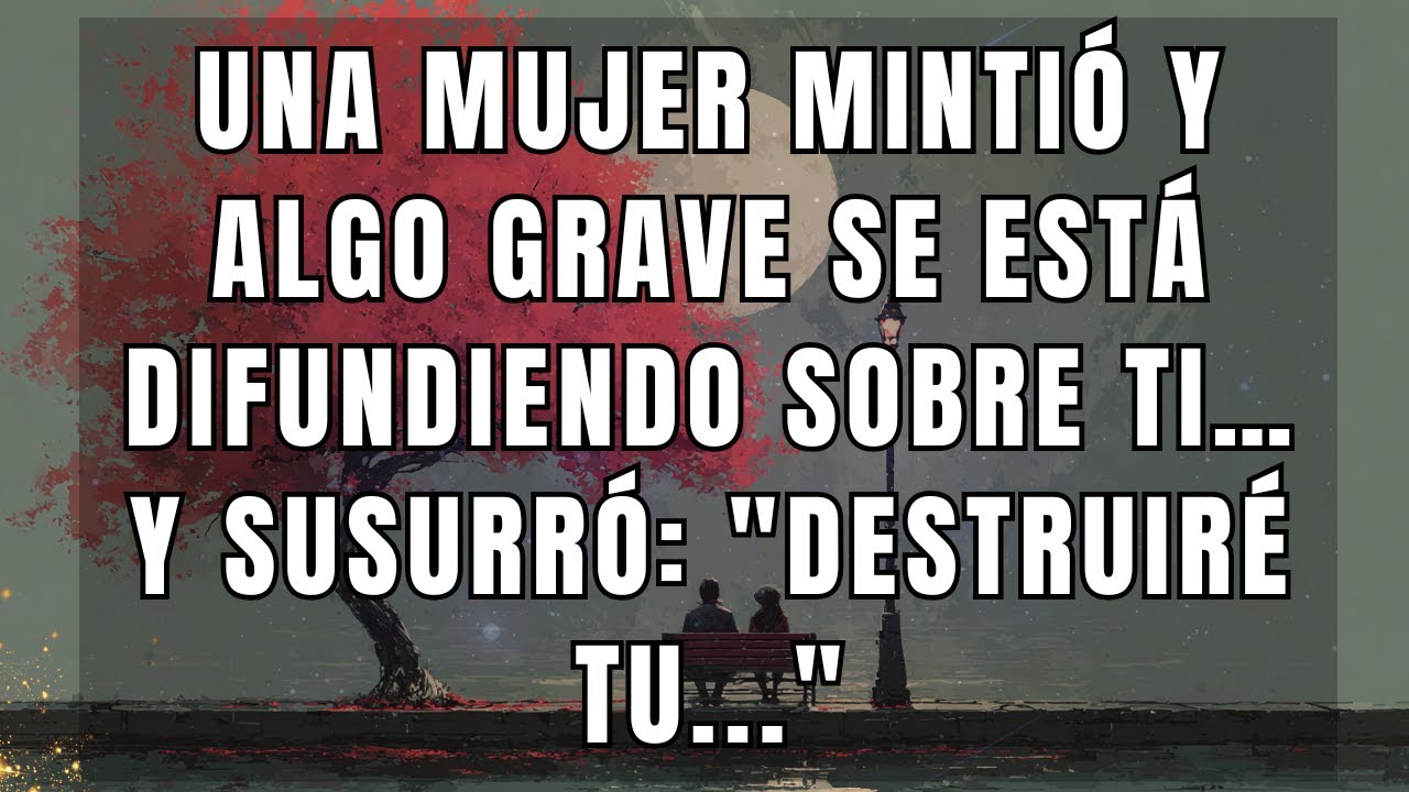 Una mujer mintió y algo grave se está difundiendo sobre ti… y susurró: 