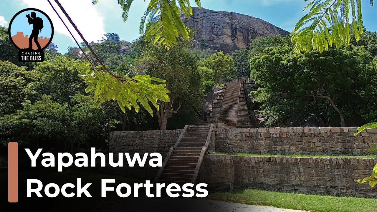 Yapahuwa Rock Fortress in Sri Lanka
