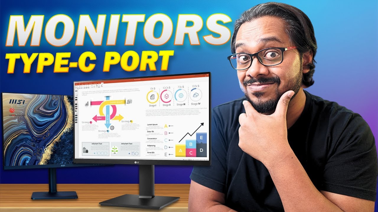 BEST Monitors with USB Type-C Power Delivery Under 10000 to 30000