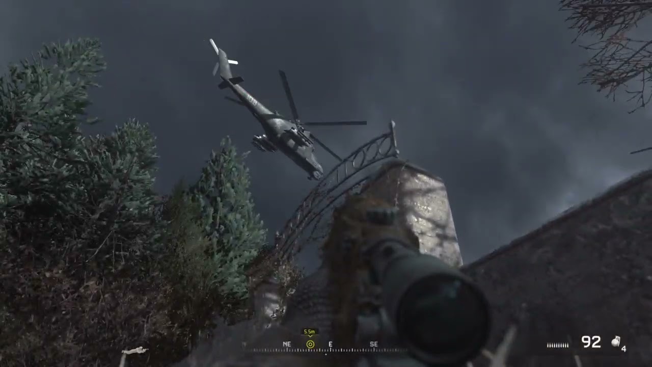 All Ghillied Up Mission 13 CoD4 MW Campaign