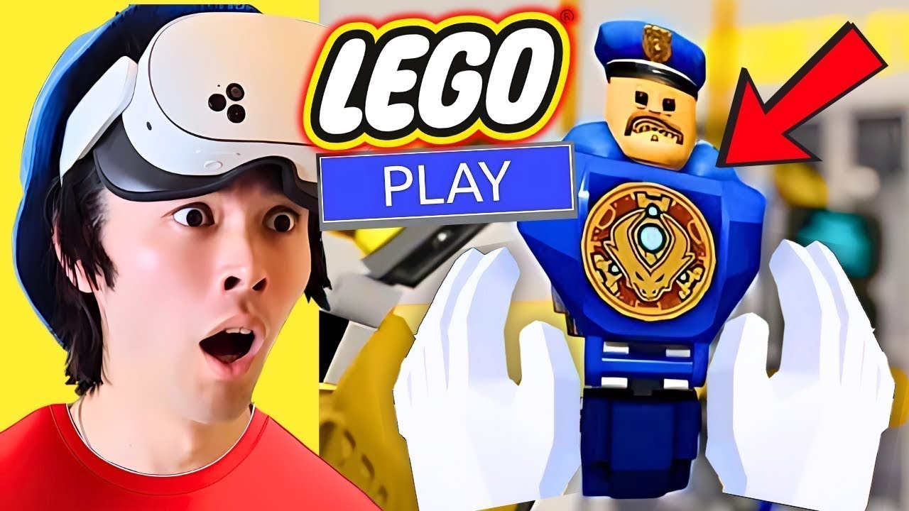 LEGO MODE! Escaping Barry's Prison Run (Insane VR Mode)