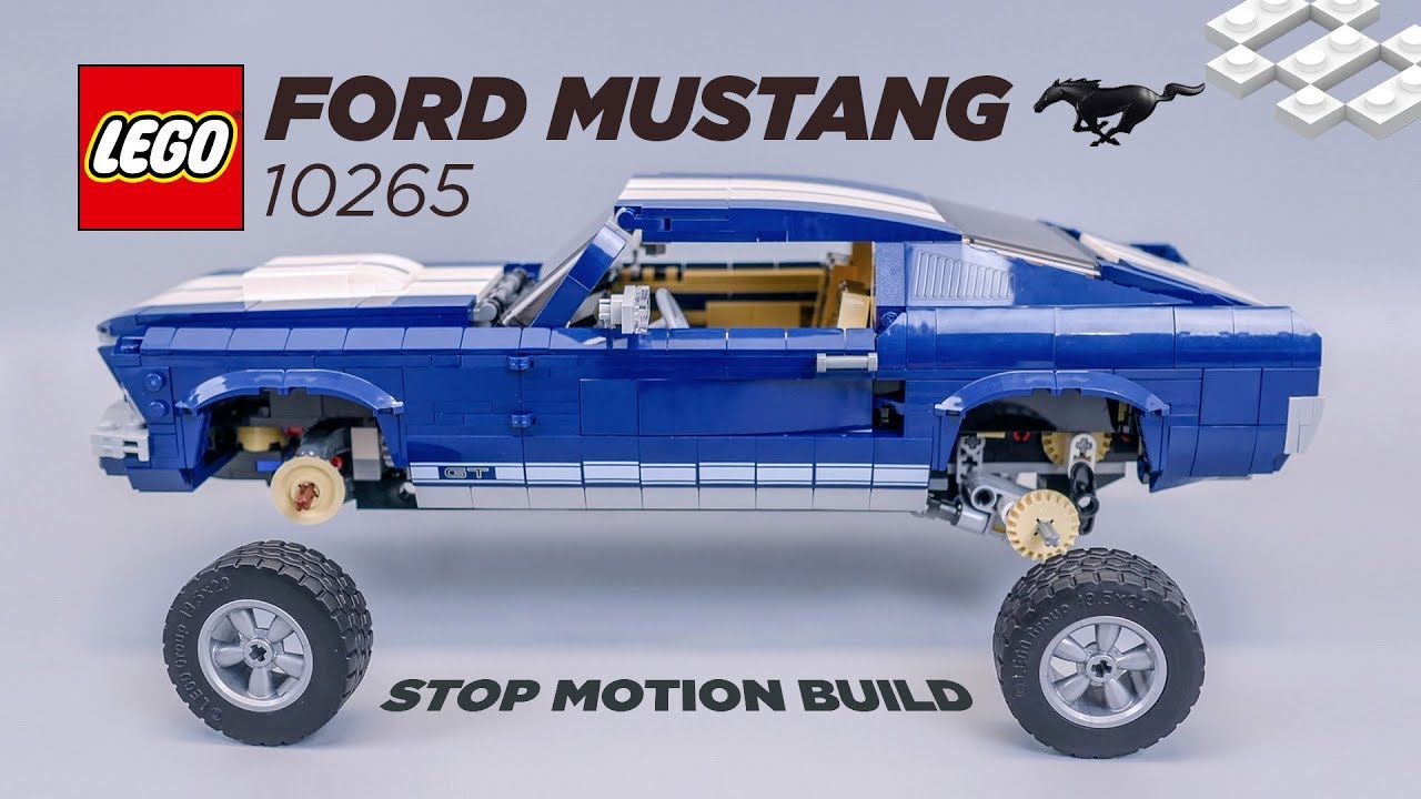 LEGO 10265 Ford Mustang [Stop Motion Build]