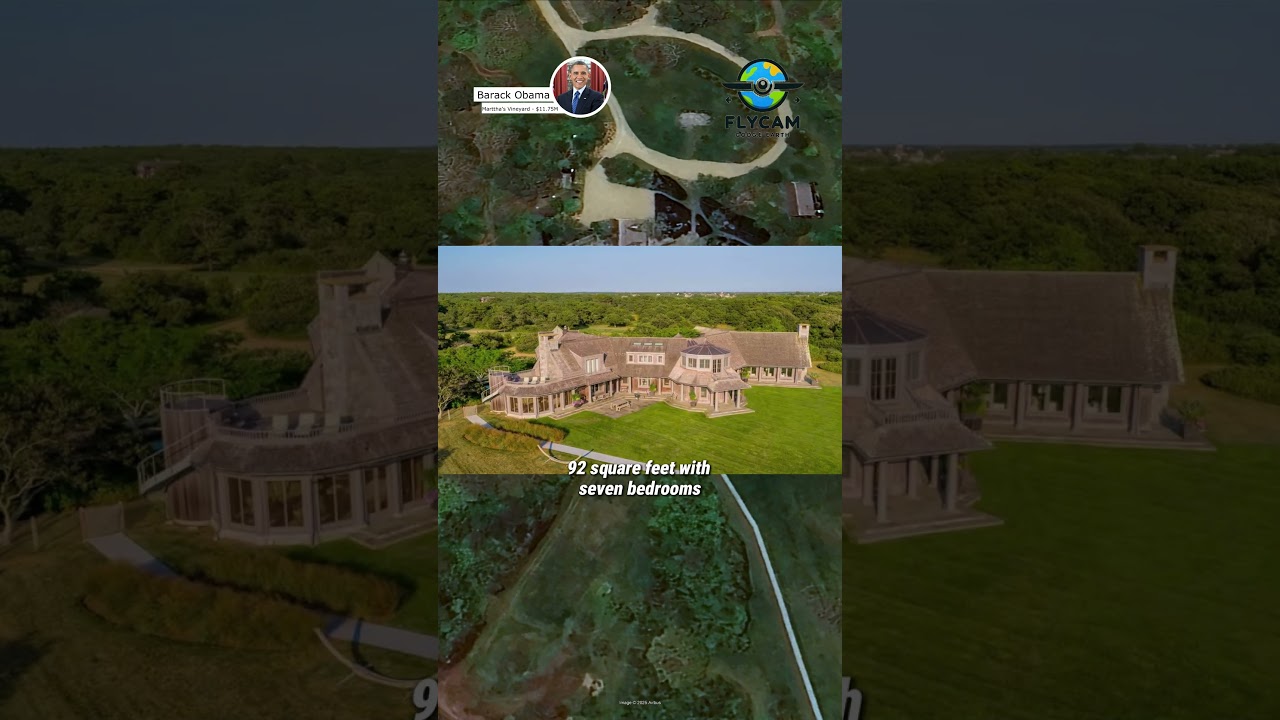 Visit the million-level luxury villa of former President Barack Obama