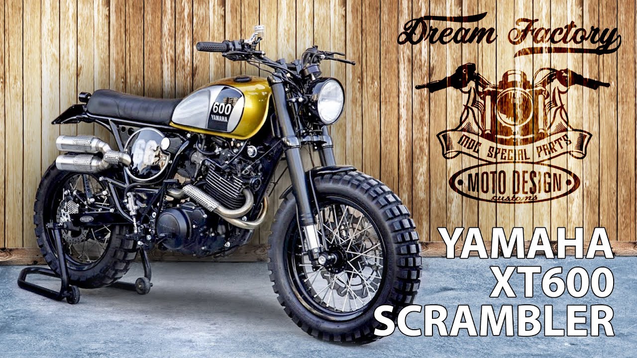 YAMAHA XT600 ANNI '80 rebuilded SCRAMBLER | MOTO DESIGN CUSTOMS 🇮🇹
