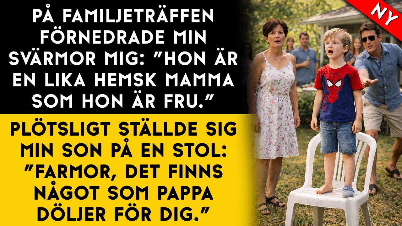 Familjeträffen gick perfekt … tills min 6-årige son sa sanningen