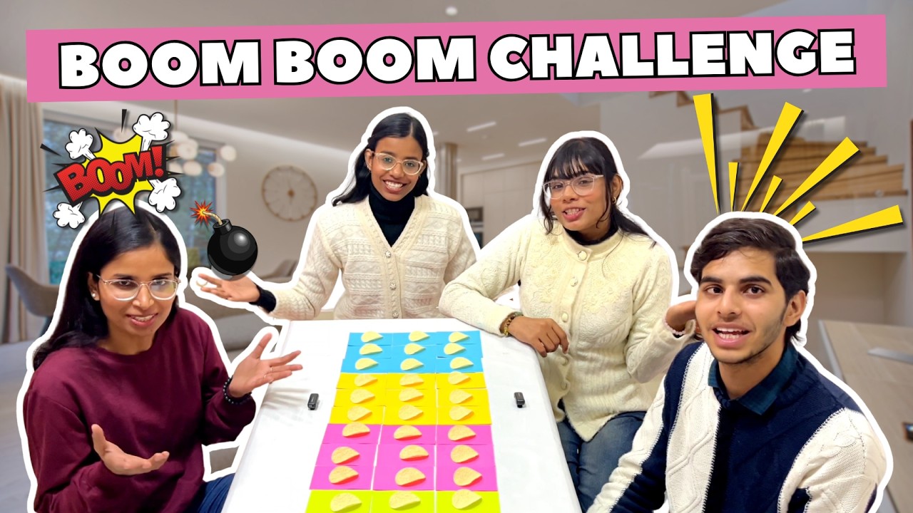 BOOM BOOM BOOM CHALLENGE 💣💥 | SIBLINGS EDITION | Siblings Together ❤️