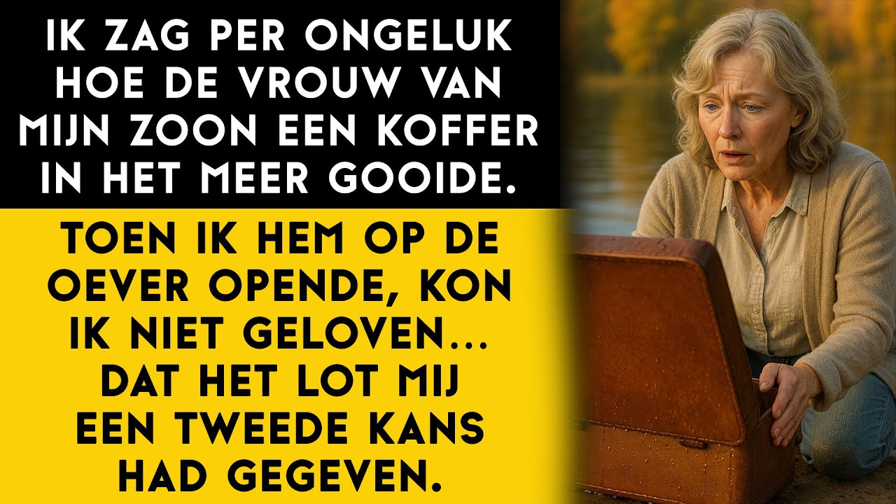 De vrouw van mijn zoon heeft een koffer in het meer gegooid die mijn leven heeft veranderd