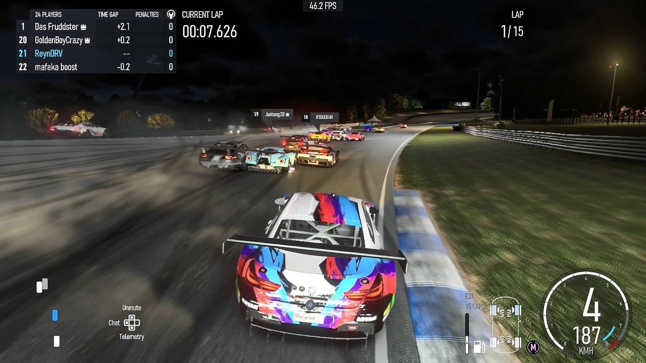 The BMW M6 GTLM is a Joy Through High Speed Corners in Forza GT2 (Forza Motorsport)