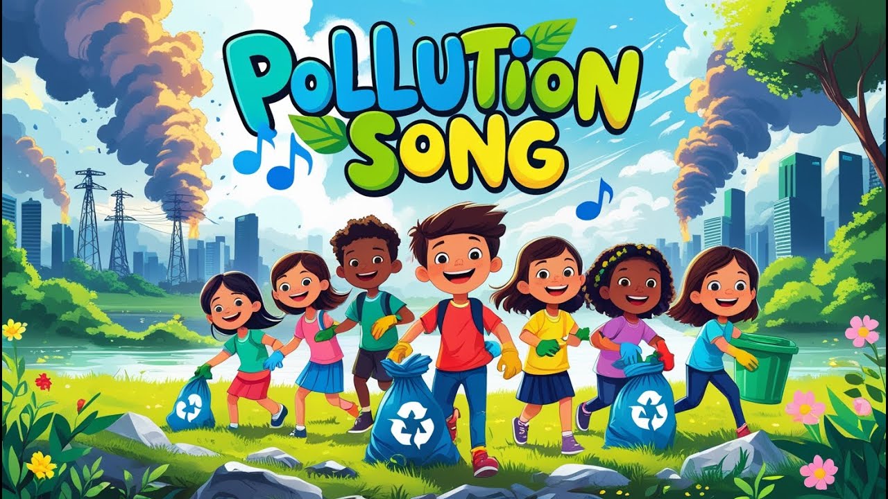 Pollution No, No, No #pollution | Clean the Earth #earth | Kids Song & Nursery Rhymes #kidssong |