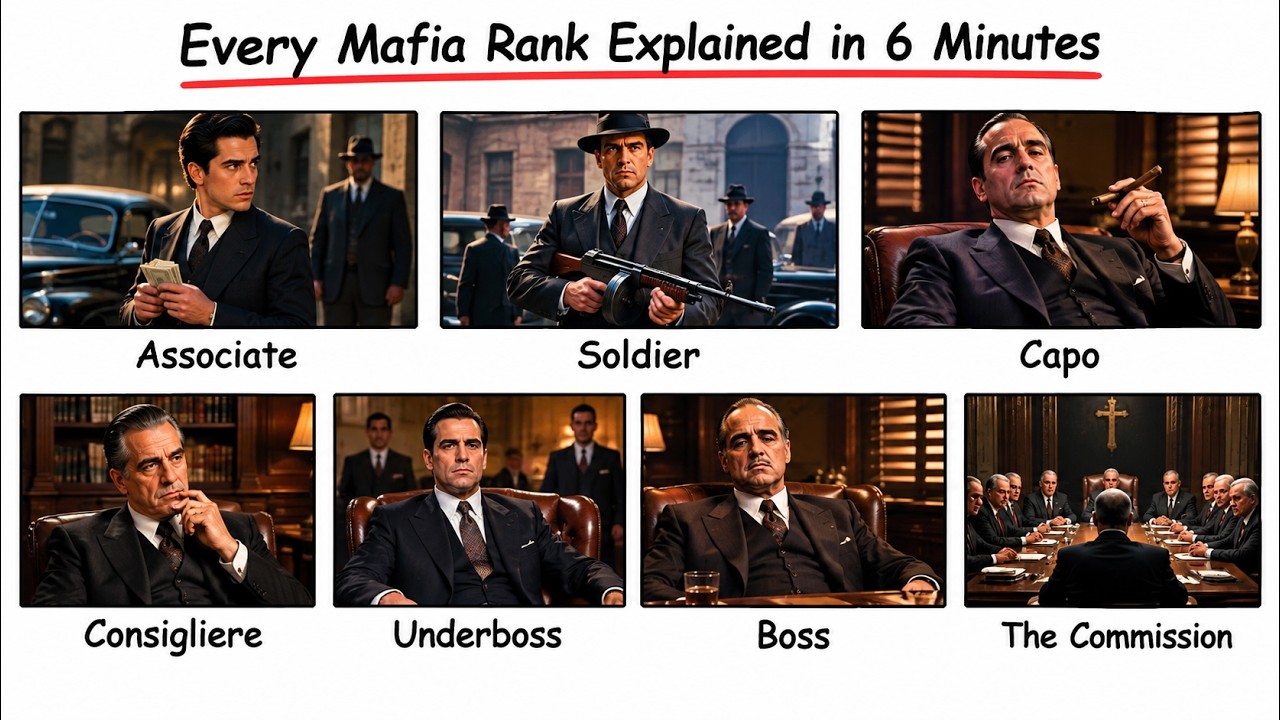 Every Mafia Rank Explained in 6 Minutes