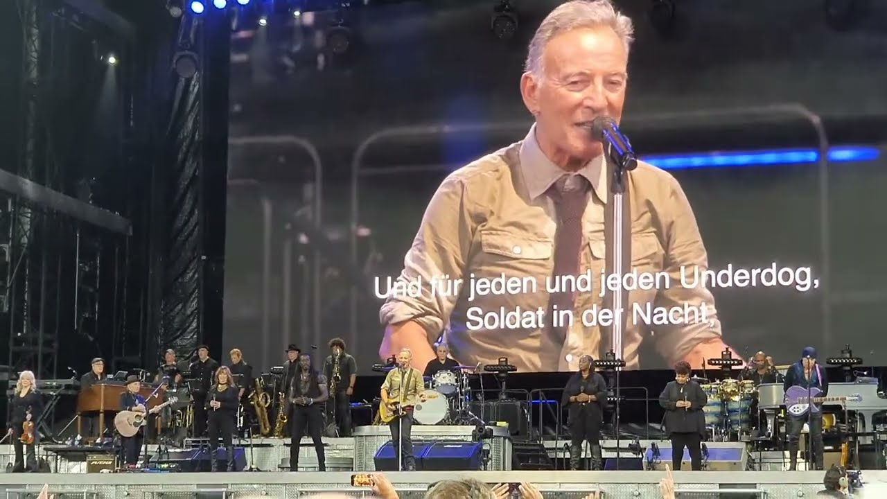 Bruce Springsteen -Chimes of freedom - Berlin 2025-06-11