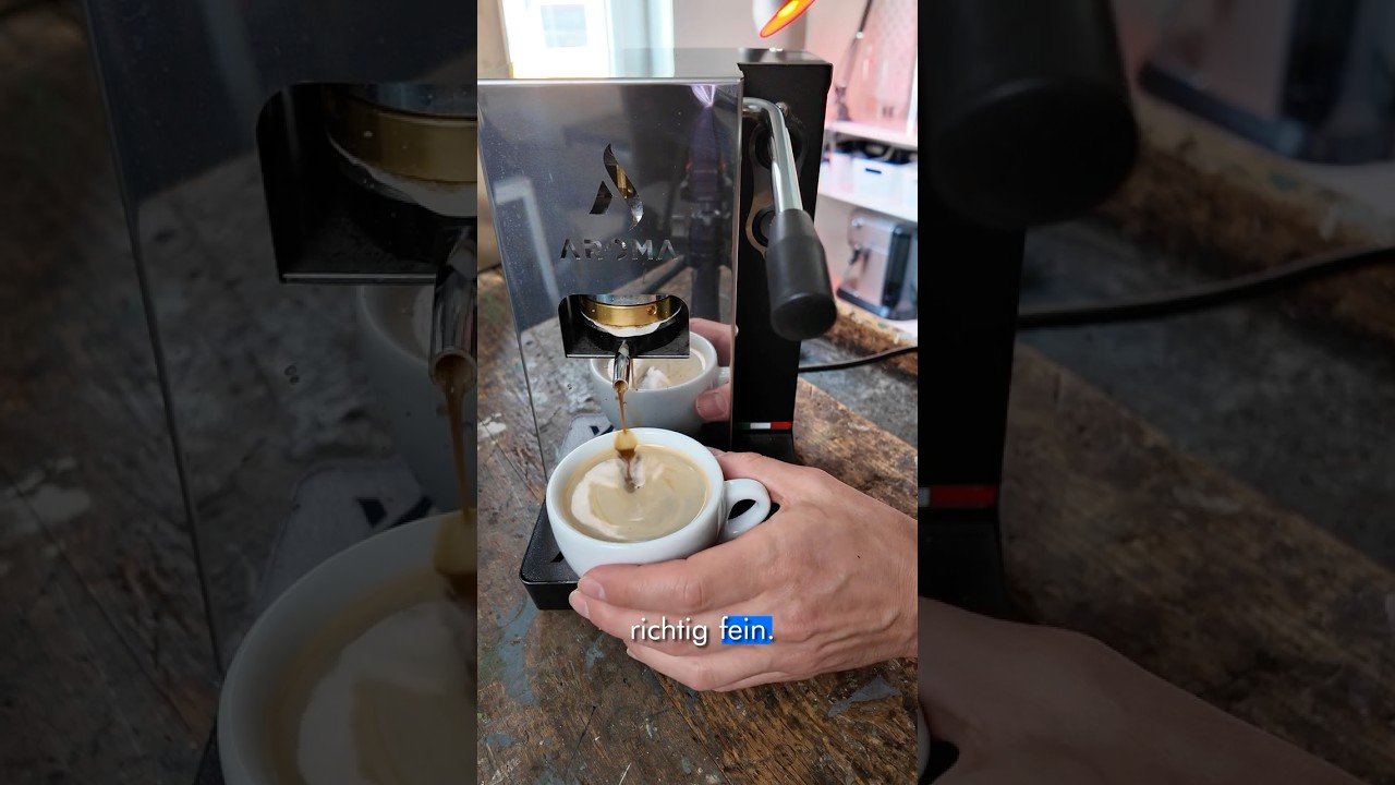 Ein langer Kaffee aus dem ESE Pad? Geht das? #americano
