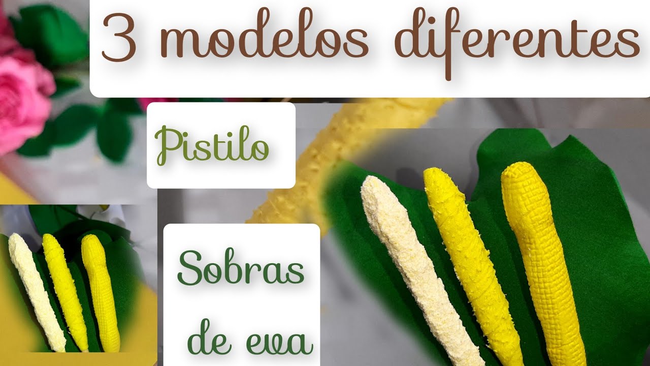 como fazer pistilos para copo de leite, #pistilos, #florsemfrisador,