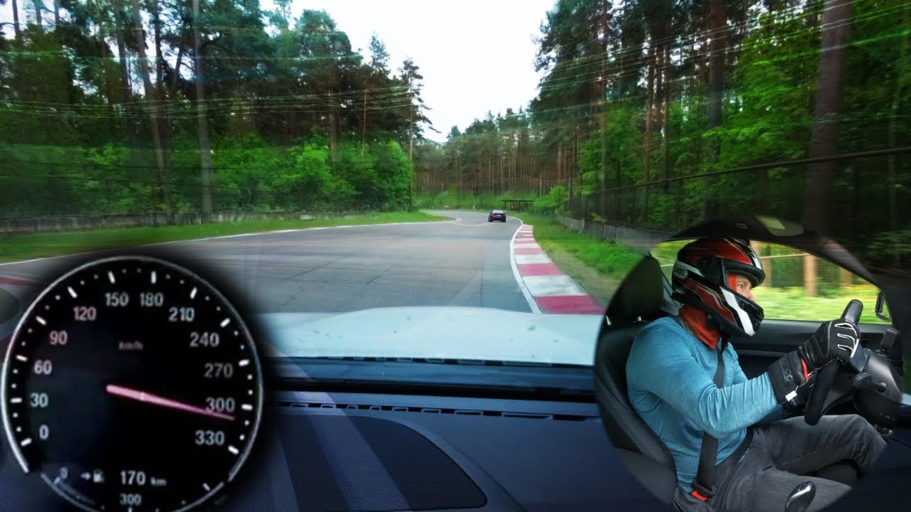The 228i goes like the clappers around Biķernieki race track!