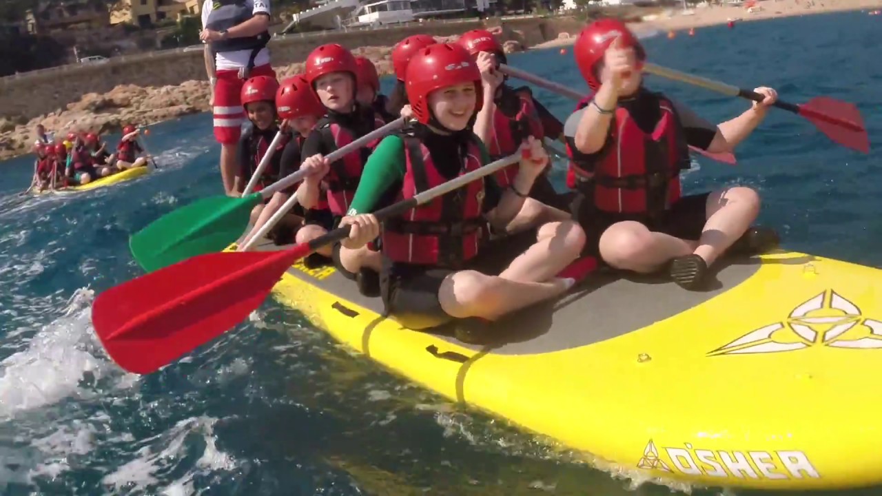 Spain watersports trip 2017